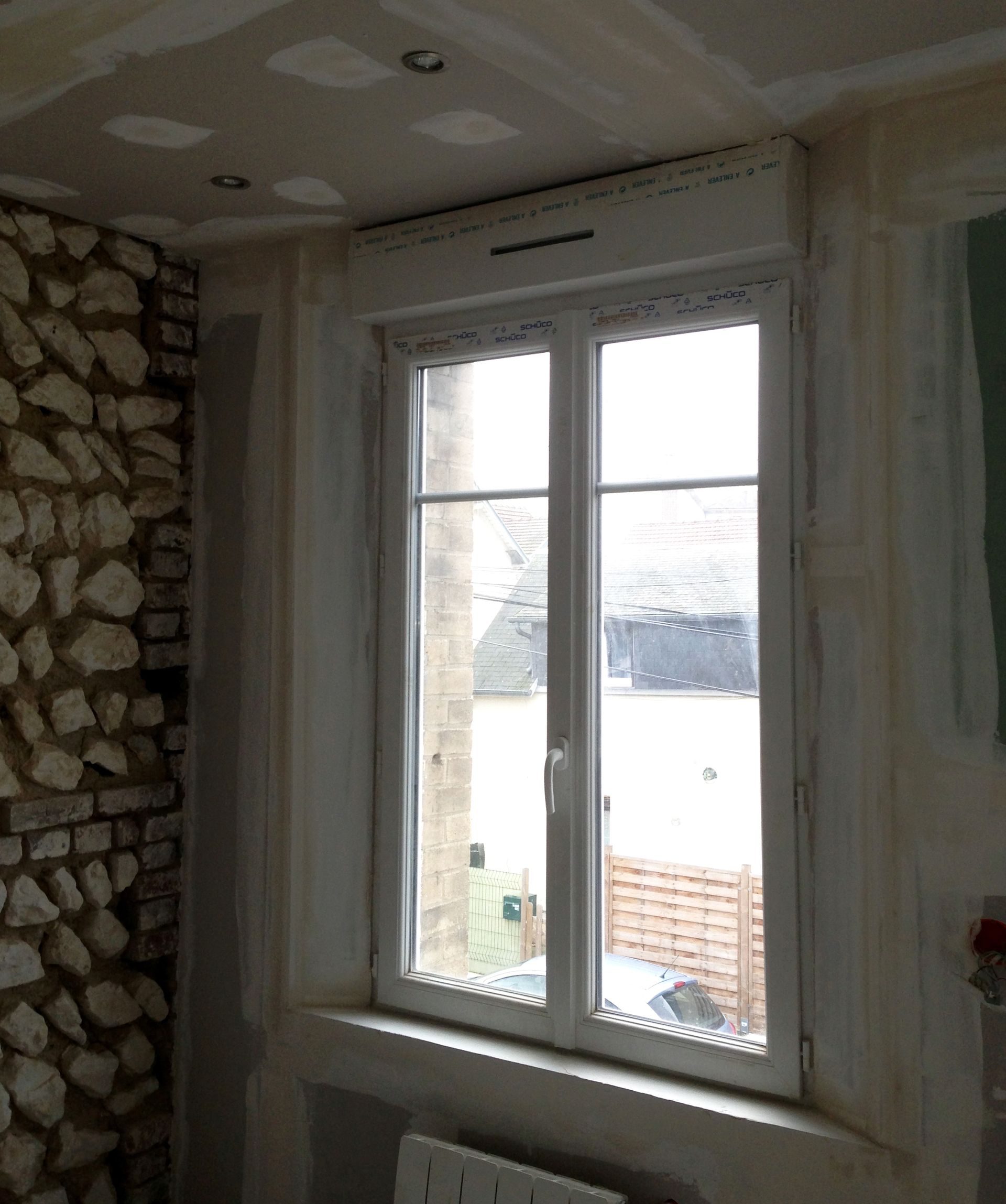 Fenêtre en aluminium anthracite