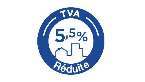 Logo TVA Réduite 5,5%