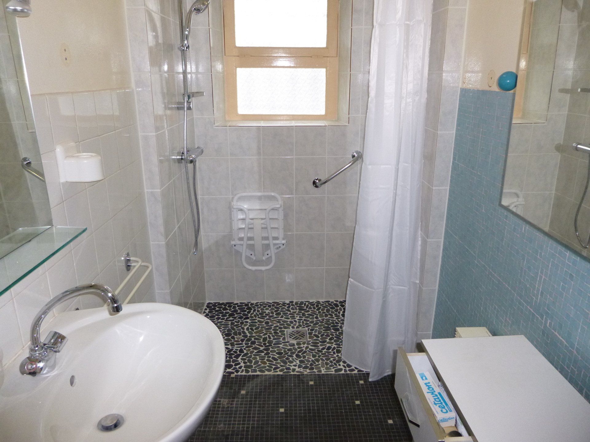 Réalisation douche italienne après