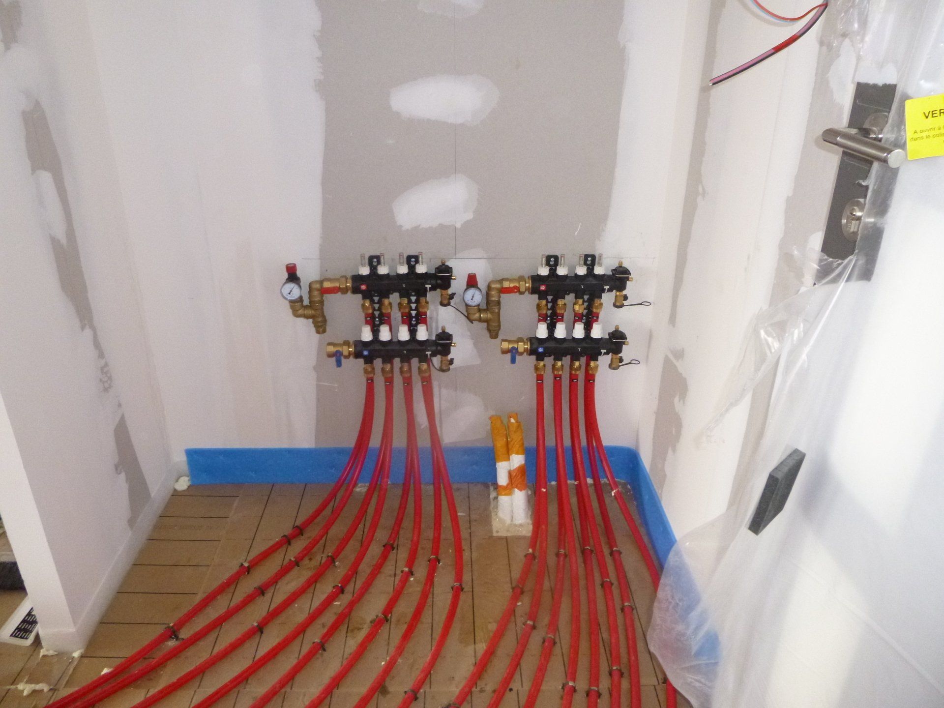 Nourrisse plancher chauffant