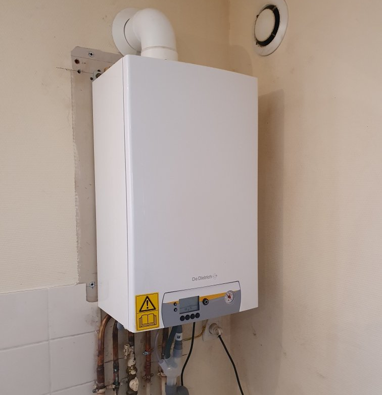 Installation chaudière murale