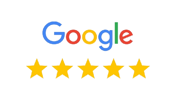 Logo Google et 5 étoiles