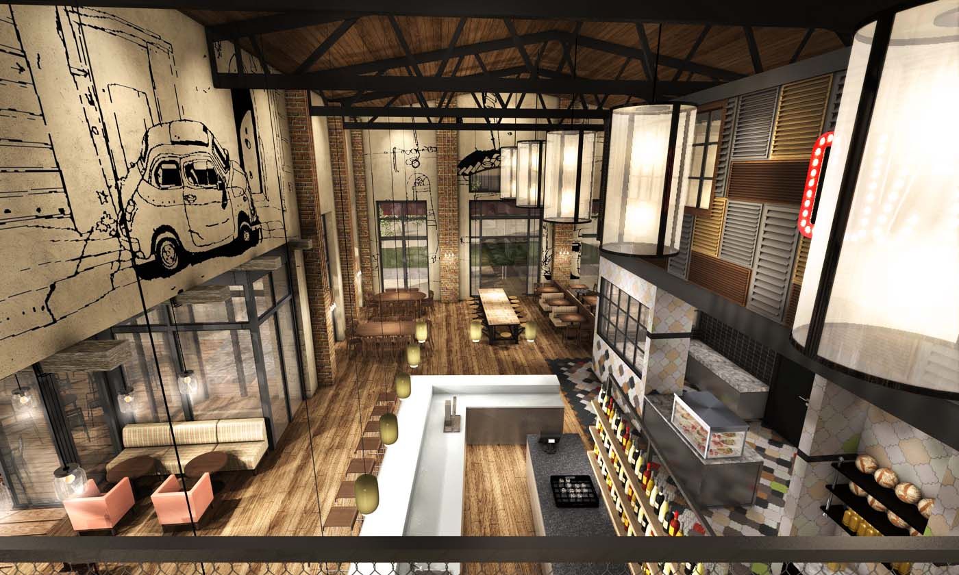 Innengestaltung Visualisierung