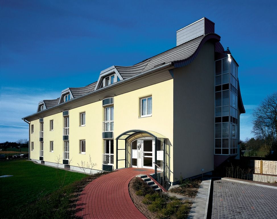 Fassadengestaltung farbig