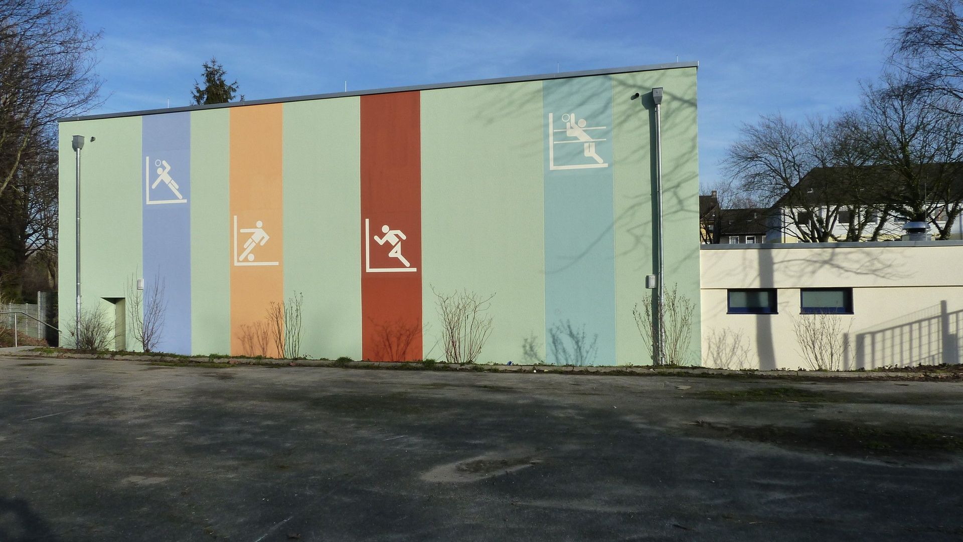 Objektgestaltung Turnhalle