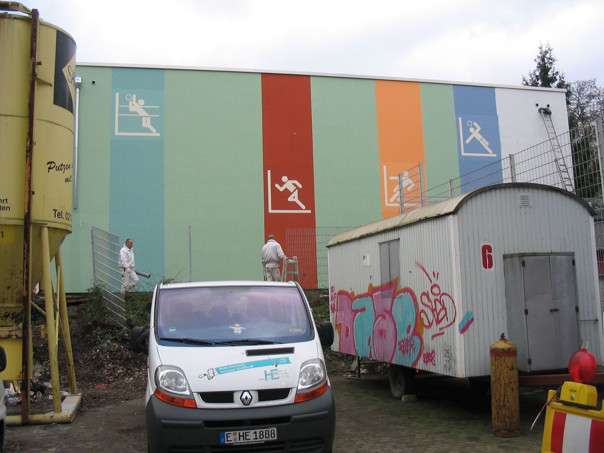 Objektgestaltung Turnhalle