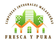 A logo for limpiezas integrales malaguenas fresca y pura