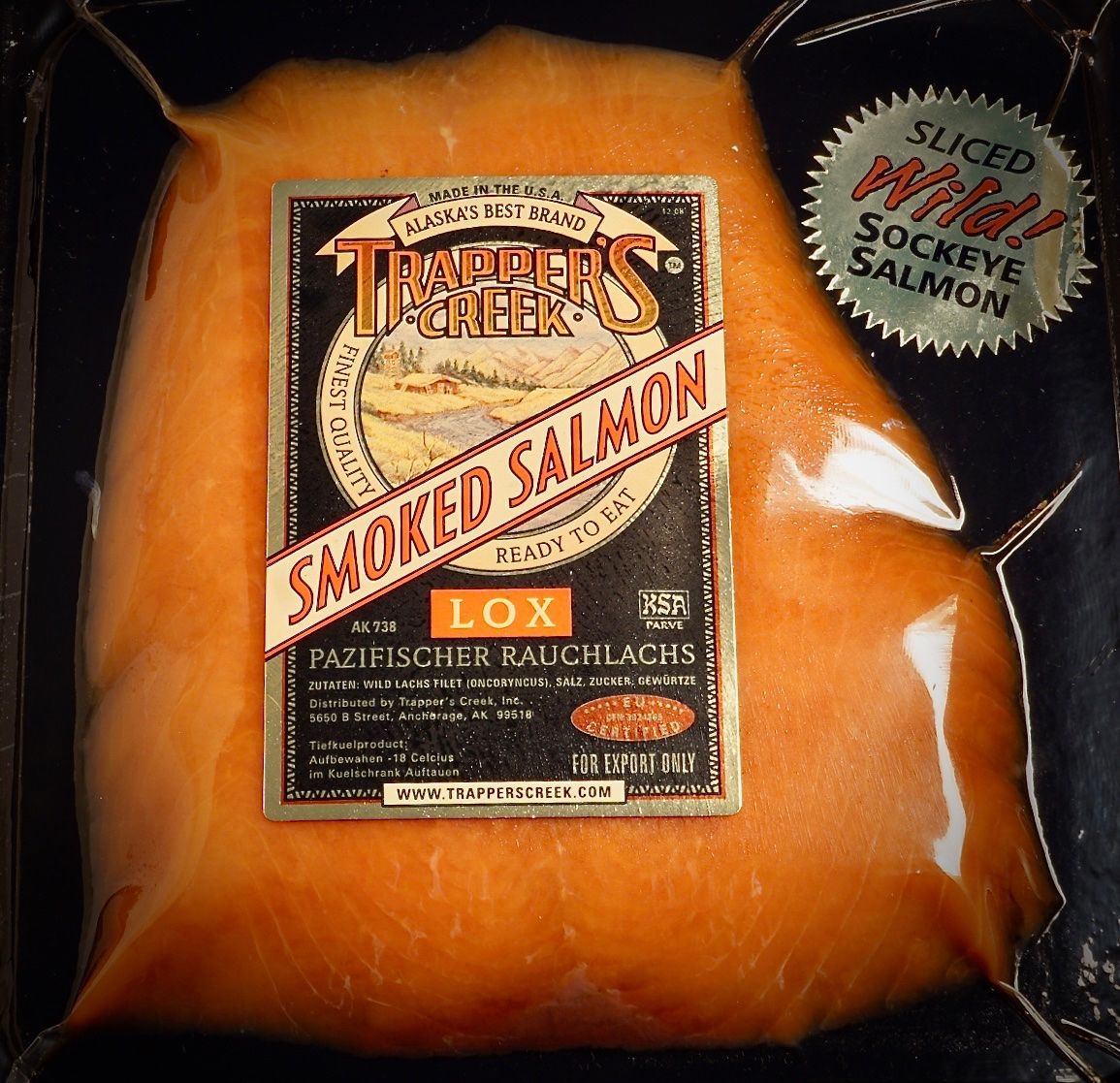 Geräucherter Alaska-Wildlachs - Alachska GmbH