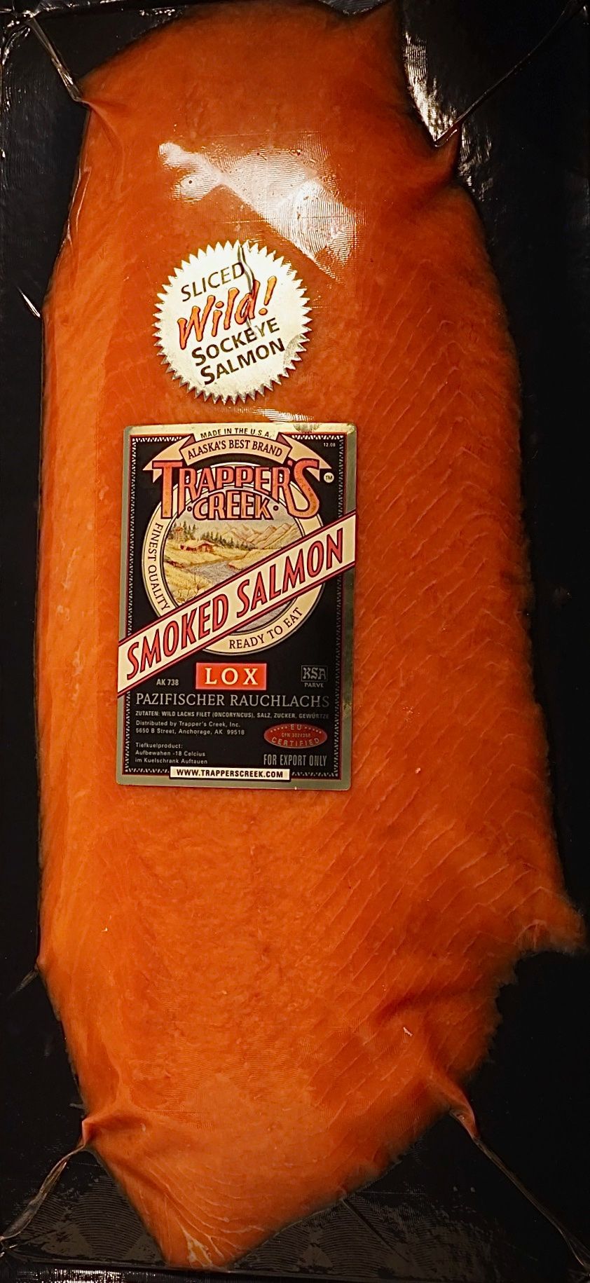 Geräucherter Alaska-Wildlachs - Alachska GmbH