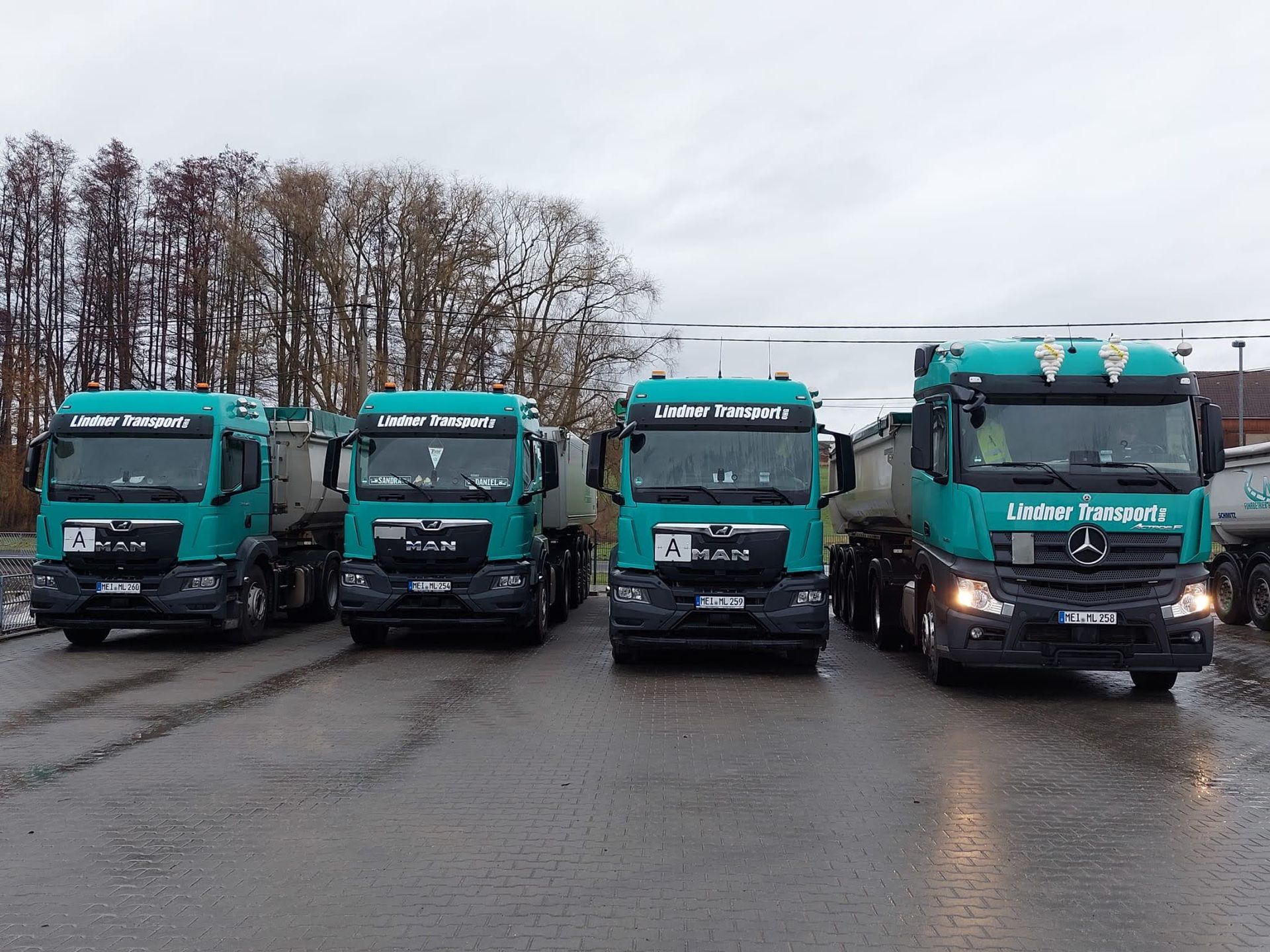 Lindner Transport OHG, Fuhrpark