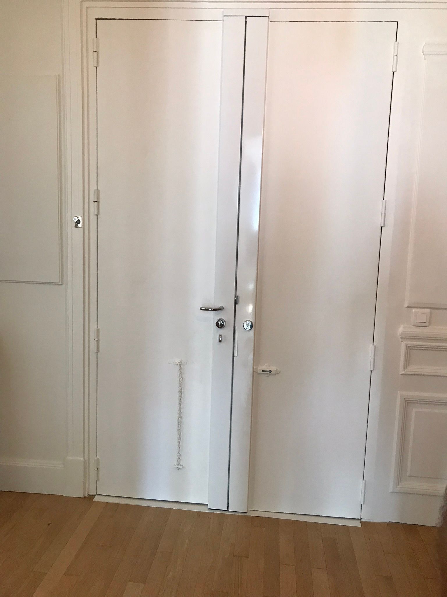 Double porte renforcée