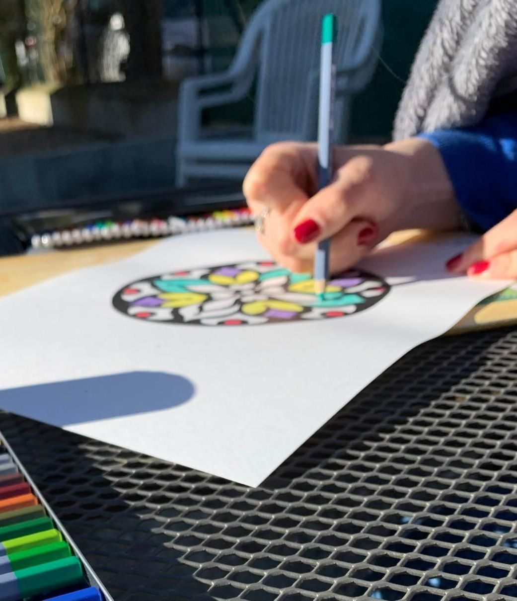 Coloriage de mandala