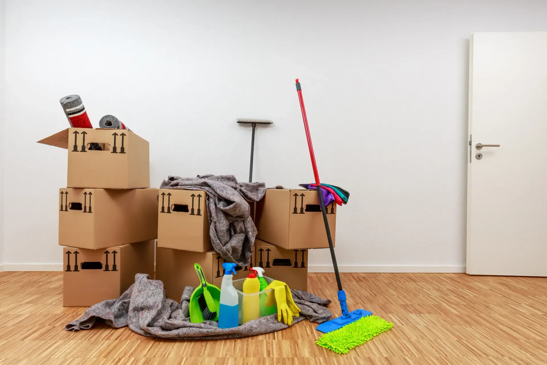 Maison et appartement après déménagement