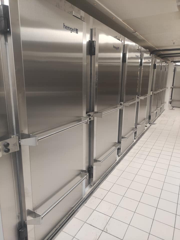 Des chambres de fermentation alignées