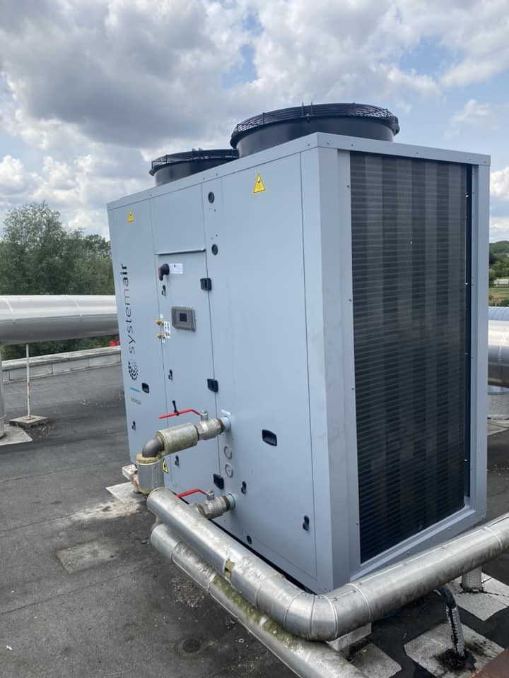 Groupe à eau glacé raccordé