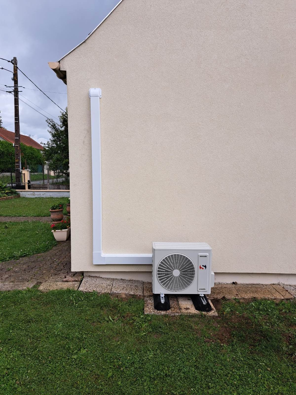 Bloc extérieur de pompe à chaleur