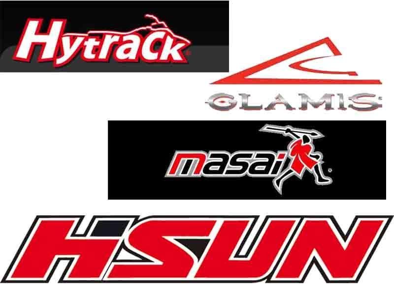 LOGO Quad: Hytrack, Glamis, Masai, H-sun