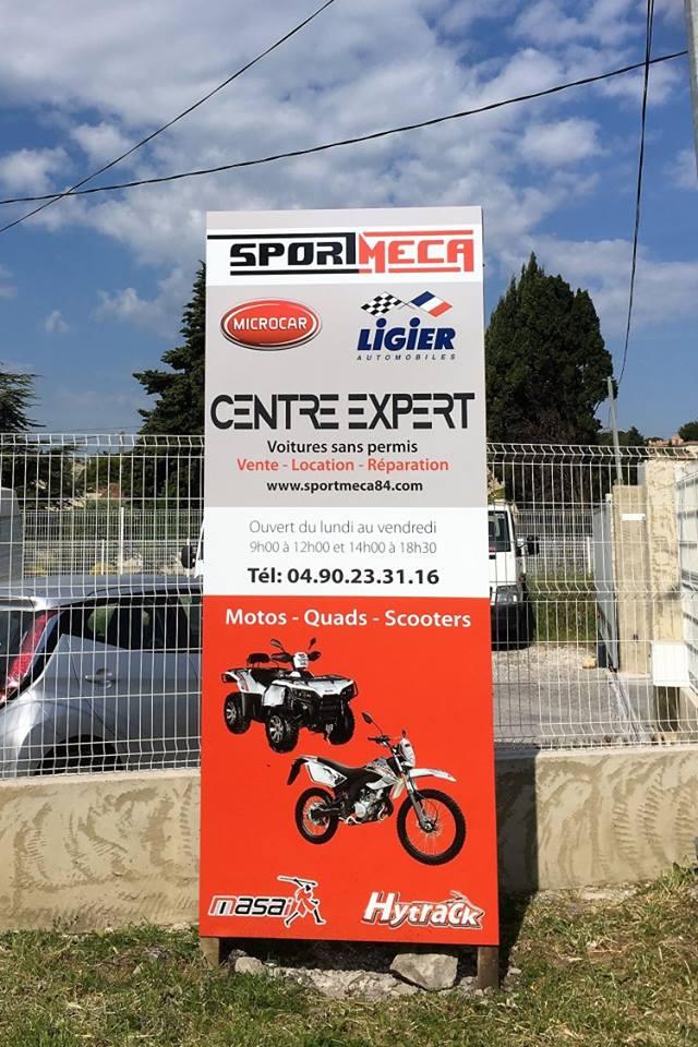 nouveau totem sportmeca