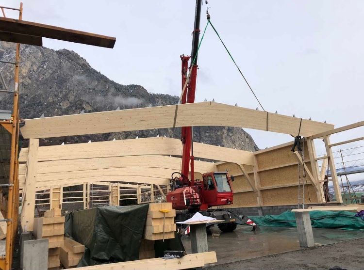 Construction en bois à Chamoson - Charpenterie Michellod SA