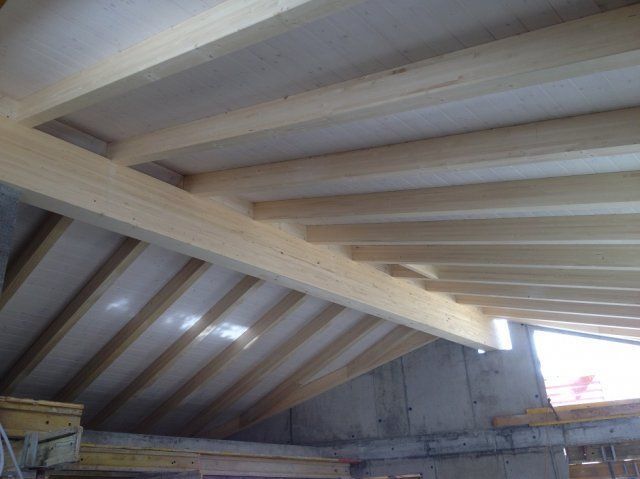 Charpente en bois à Chamoson - Charpenterie Michellod SA