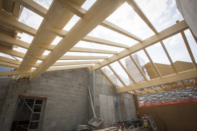 Charpente en bois à Chamoson - Charpenterie Michellod SA