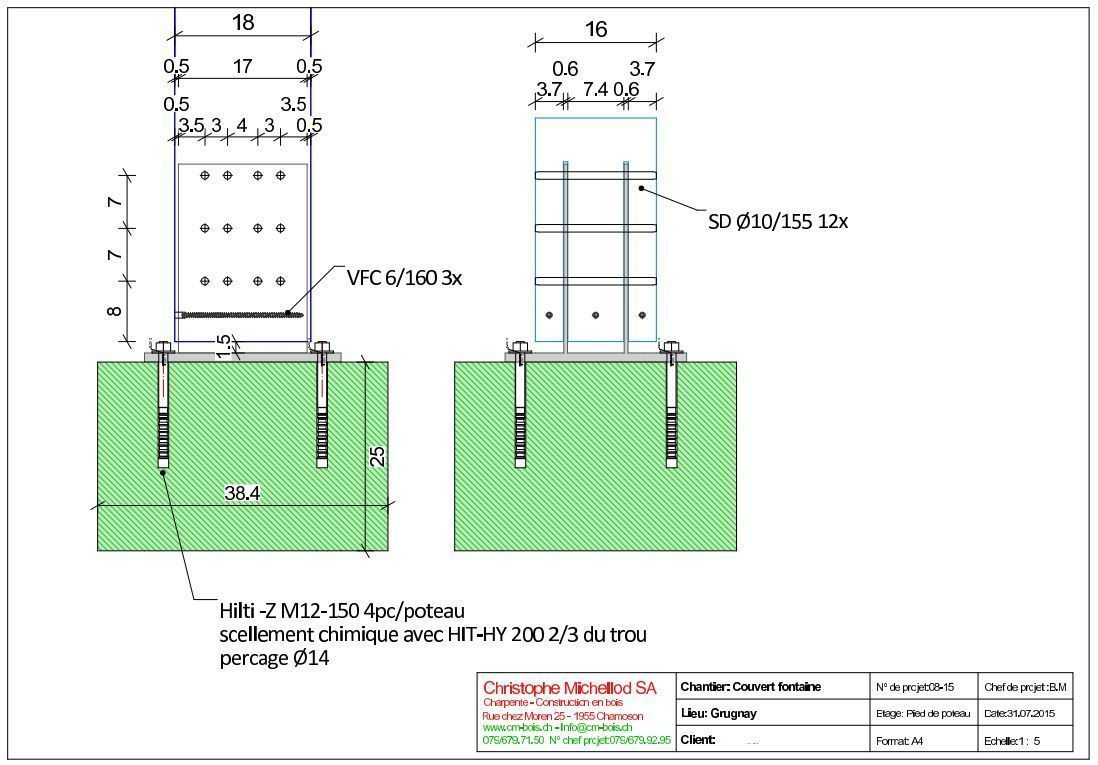 Conception et réalisation de projets dans le domaine du bois à Chamoson - Charpenterie Michellod SA