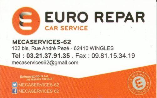 Garage EURO REPAR - Mécaservices 62 à Wingles (62)