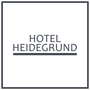 Ein quadratisches Logo mit dem Text