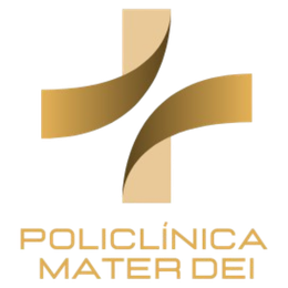 Un icono de cruz en tono dorado sobre el texto