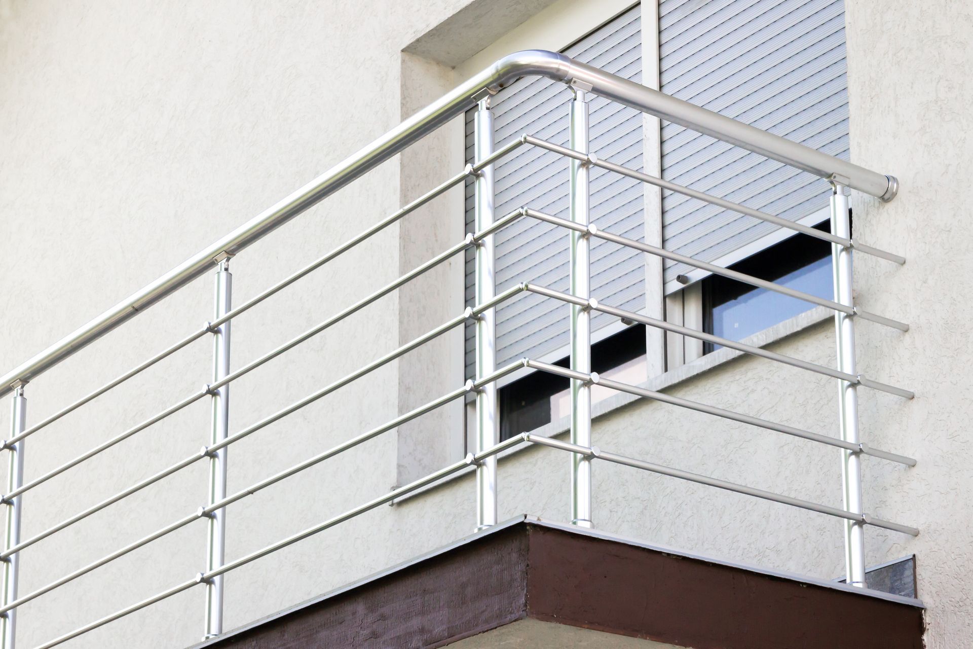 Garde-corps de balcon en aluminium