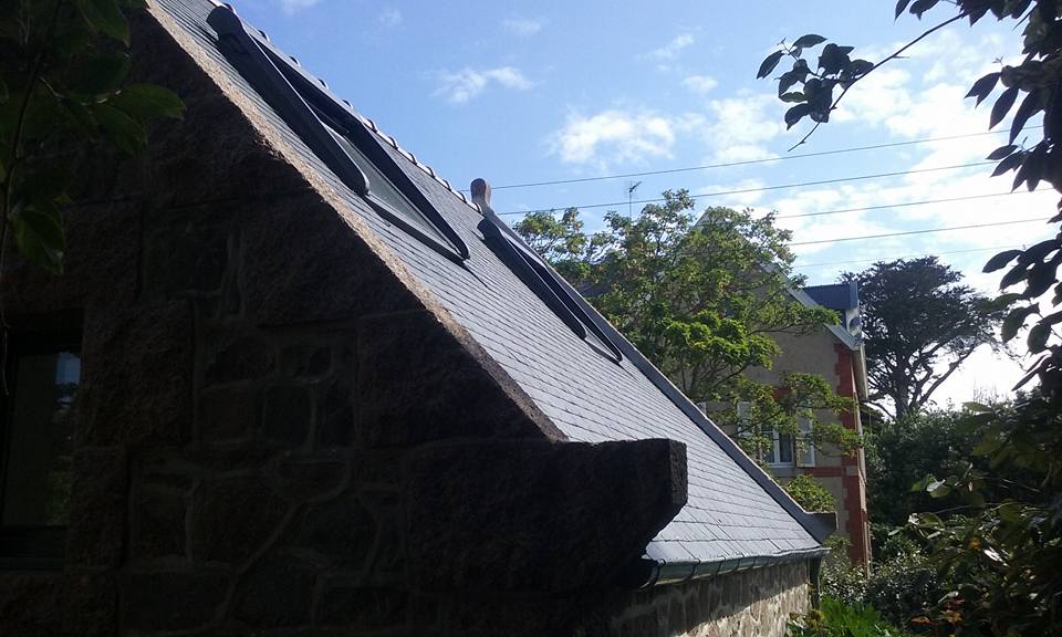 Démoussage de couverture