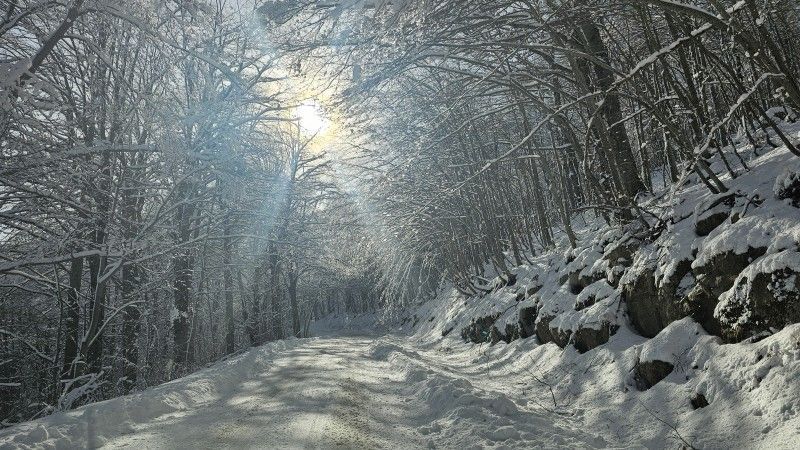 Road to Campo Imperatore
