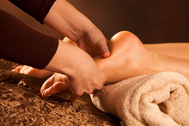 Massage dos et épaules ou pieds