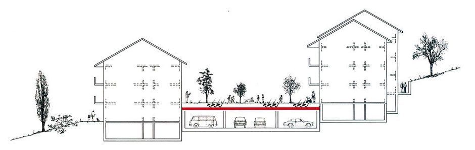Plan der Kittech AG zum Sperrbeton