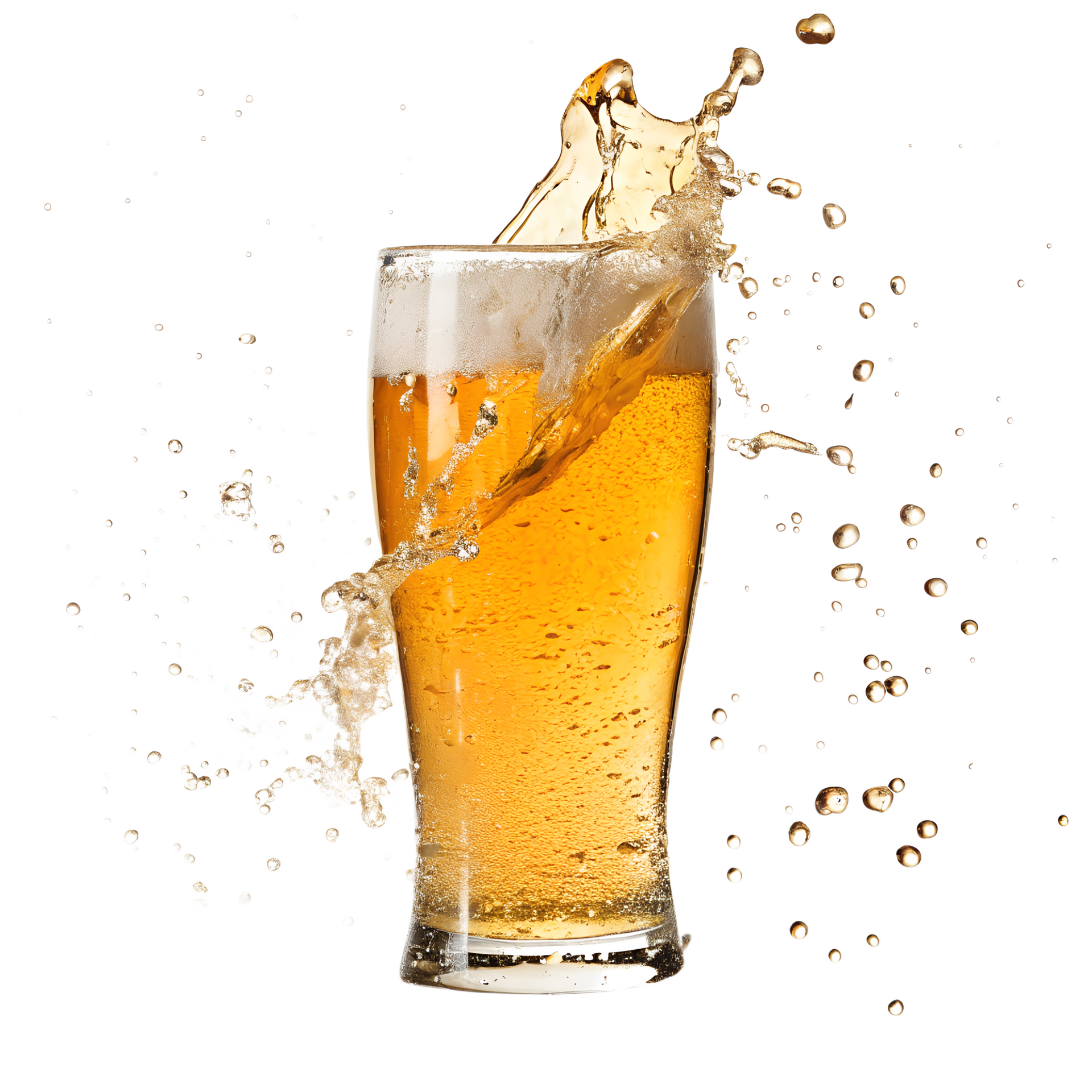 Une pinte de bière.
