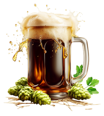 Une chope de bière.