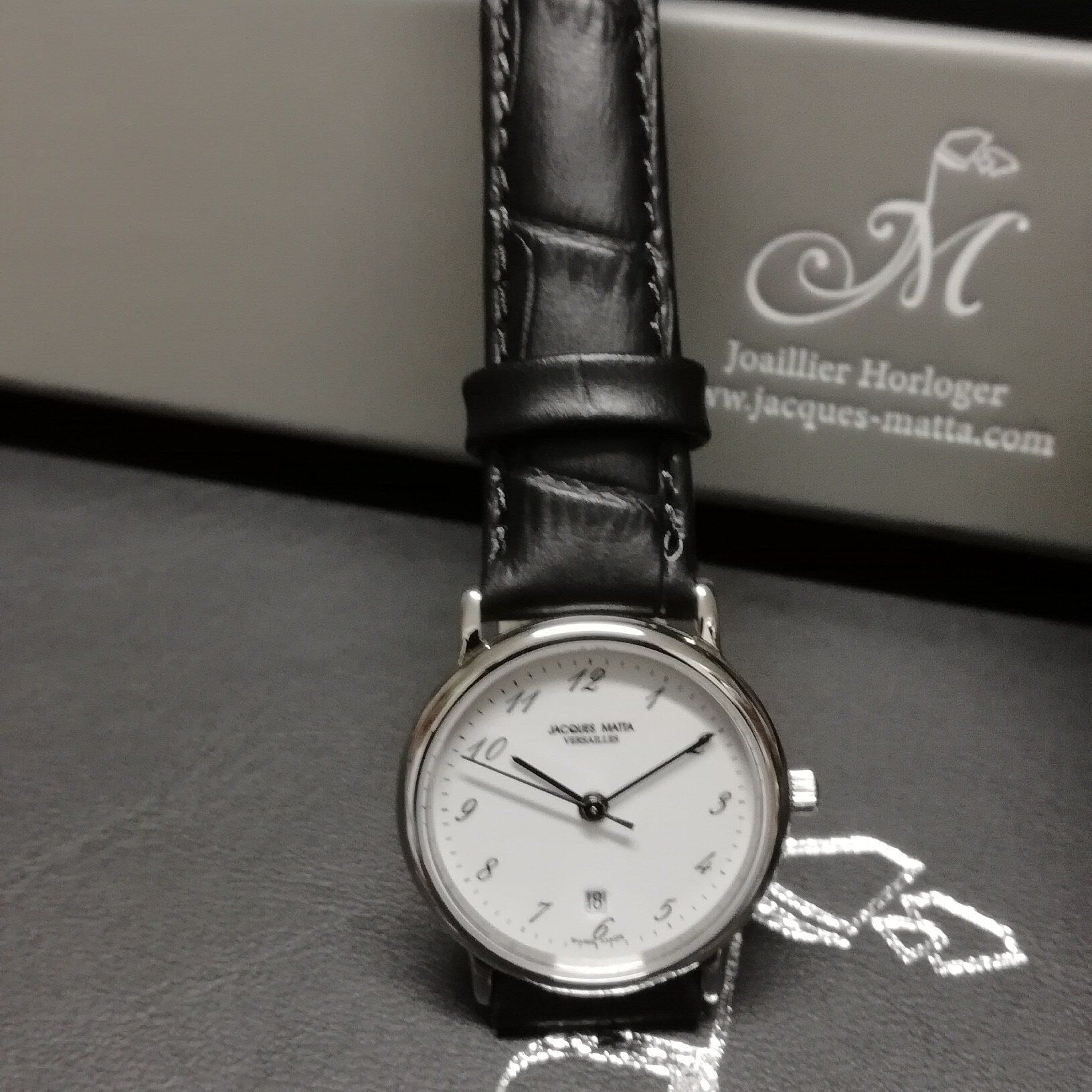 Montre bracelet noire