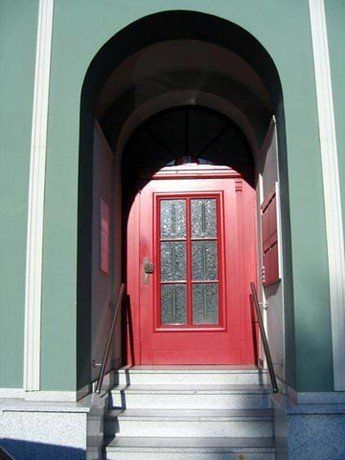 Eingang zur Rink Berthold Zahnarztpraxis in Plauen