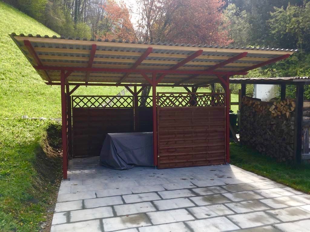 Garten, Unterstand, Grün, Renovation, Gartenhaus