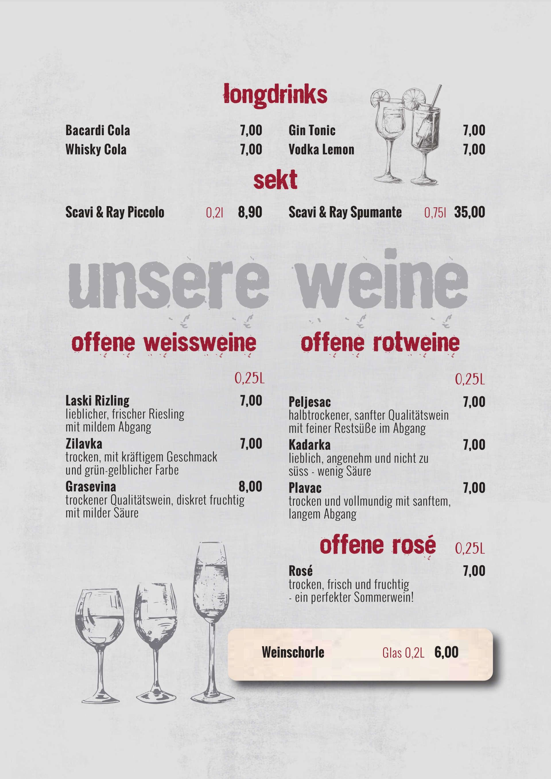 Speisekarte 2025 | Restaurant International Oberhausen | Seite 12