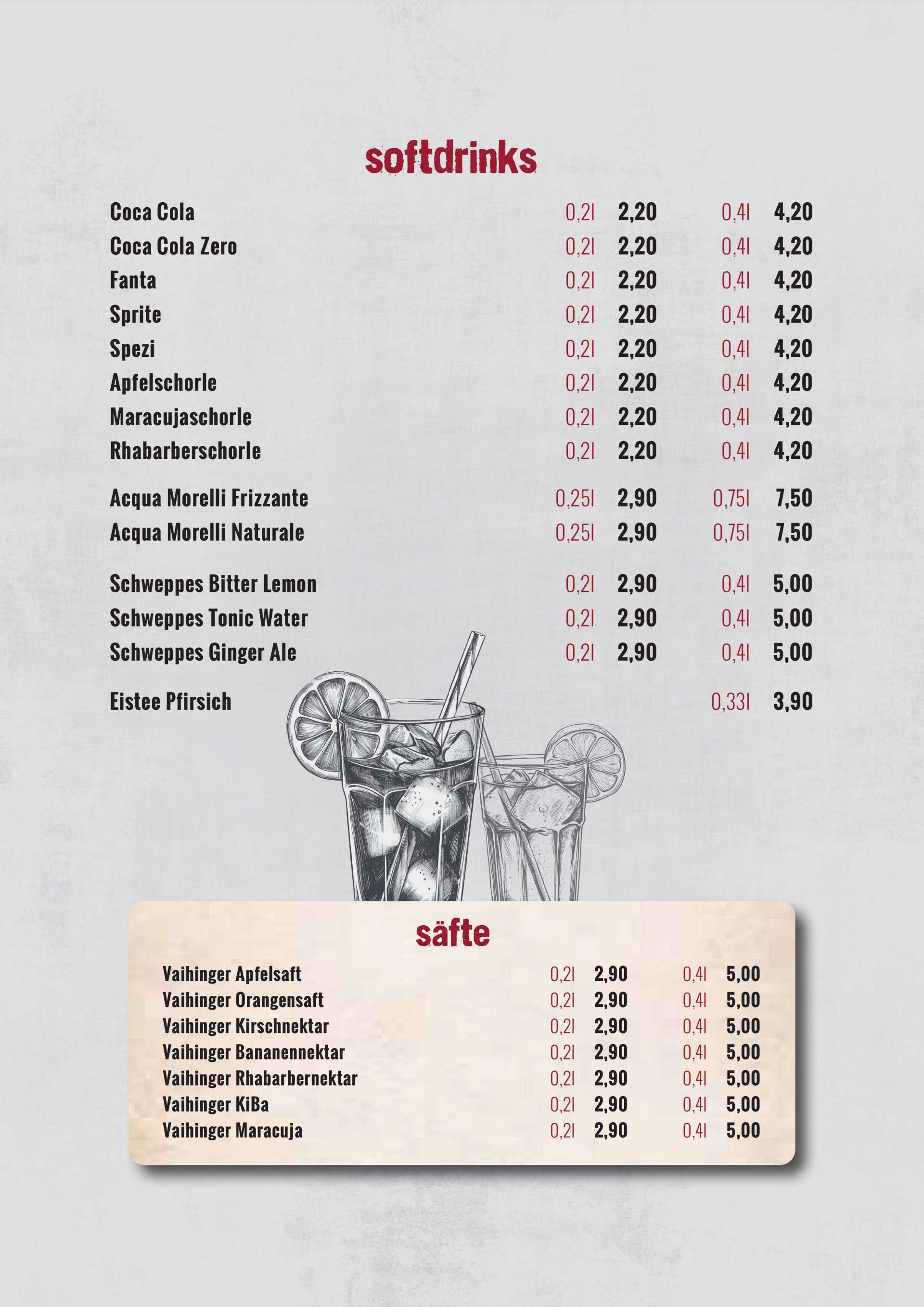 Speisekarte 2025 | Restaurant International Oberhausen | Seite 10