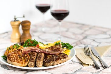 Gericht kroatische Küche