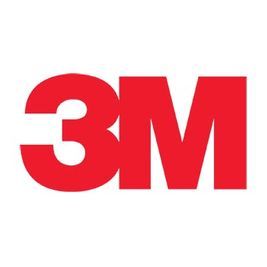 Ein rotes 3M-Logo auf weißem Hintergrund