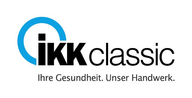 Logo der ikk classic - ihre Gesundheit. Unser Handwerk.
