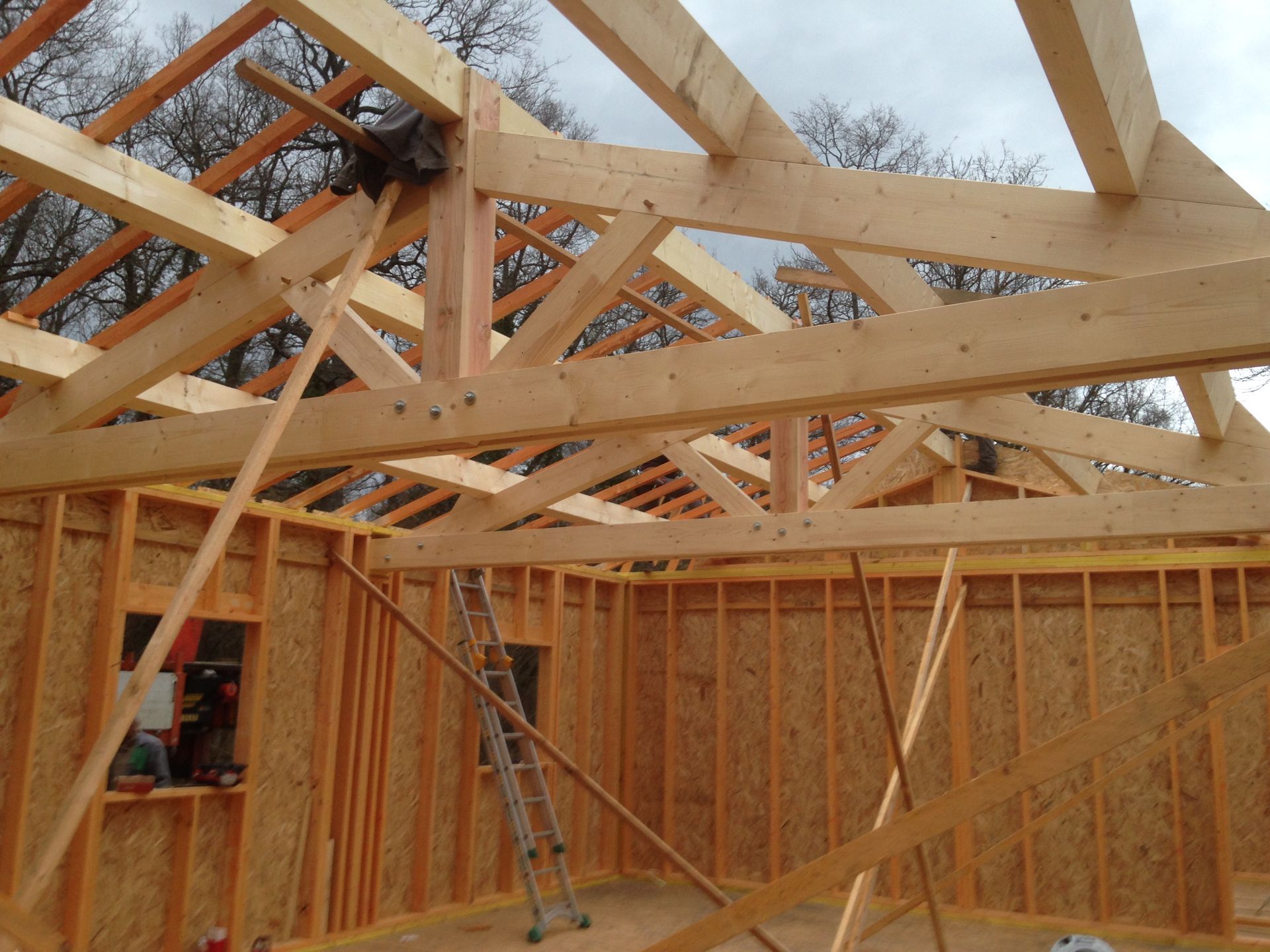 Lien vers la page Ossature en bois.