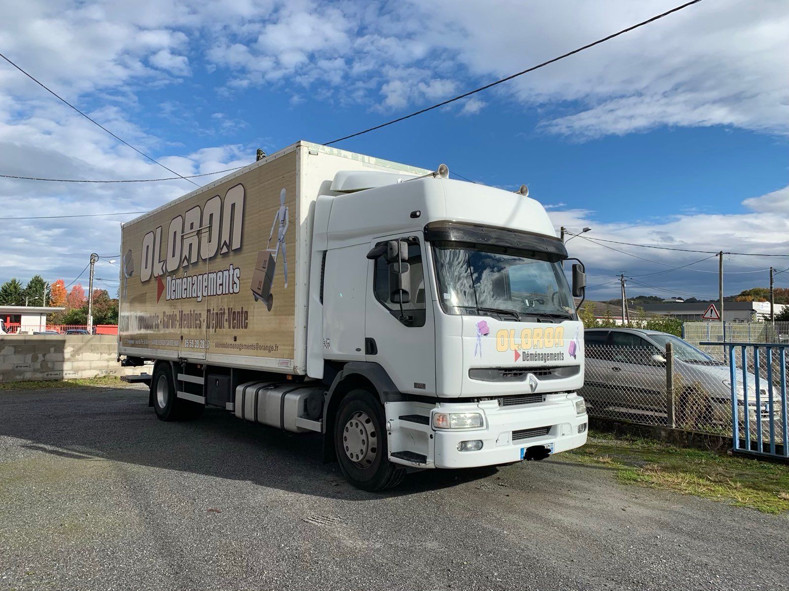 Camion Oloran Déménagements