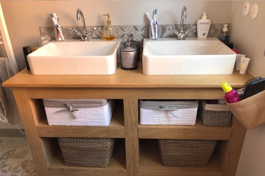 Aménagement de salle de bains