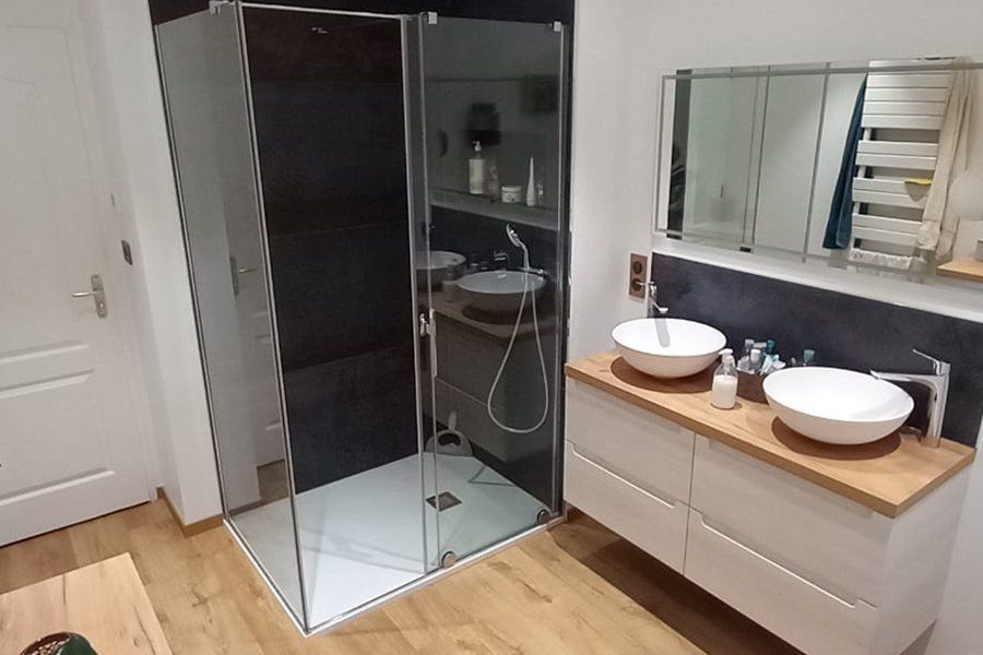 Transformation d'une salle de bains