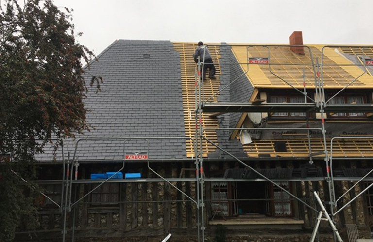 Travaux de couverture