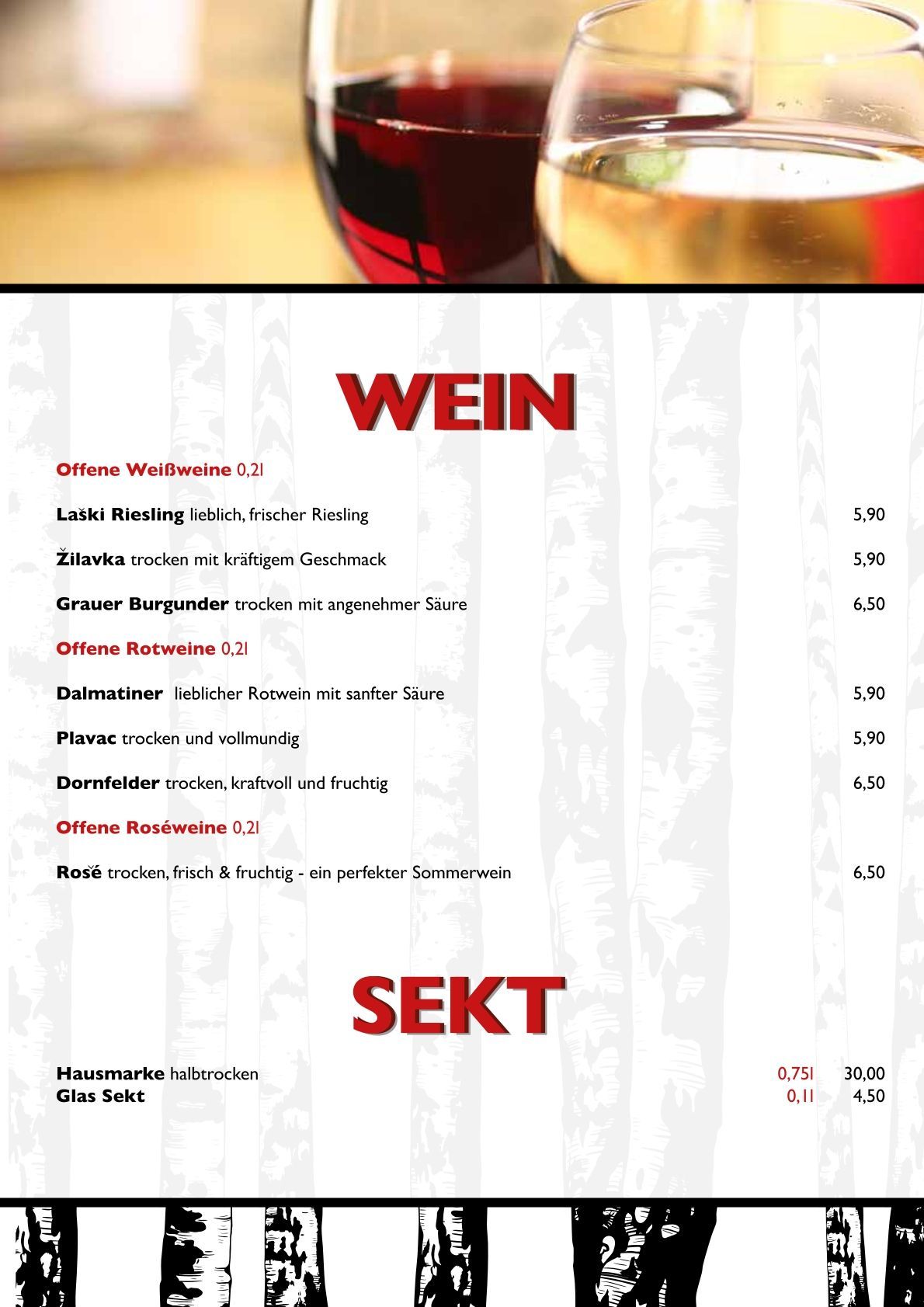 Speisekarte | Steakhaus Passage-Stube | Langenfeld